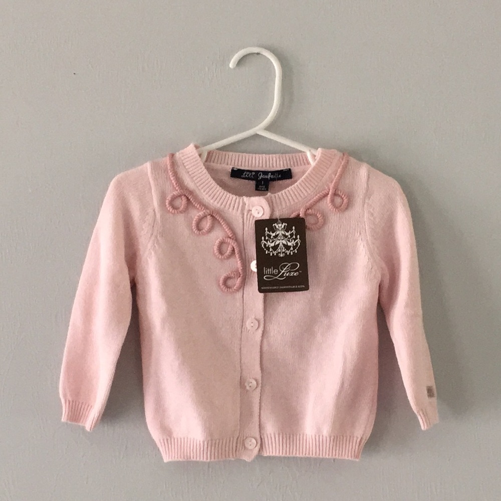 NWT Lili Gaufrette | Embroidered Knit Cardigan 🌷